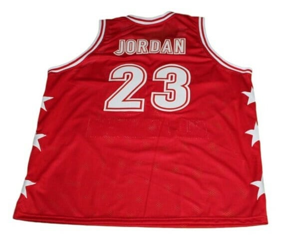 Michael Jordan #23 McDonald's All American Basketball Jersey Red