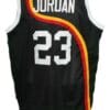 Michael Jordan Roswell Rayguns Basketball Jersey New Sewn Black