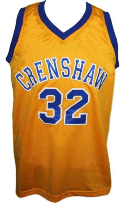 Monica Wright #32 Crenshaw Love And Basketball Jersey Yellow
