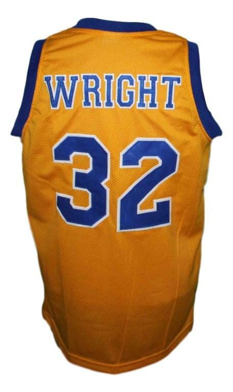 Monica Wright #32 Crenshaw Love And Basketball Jersey Yellow