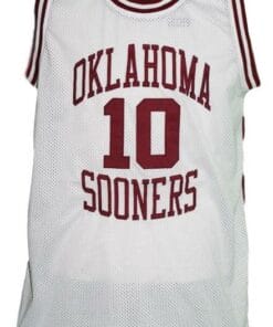 Mookie Blaylock #10 Custom College Basketball Jersey White