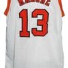 Moses Malone #13 Spirits Of St Louis Aba Basketball Jersey White