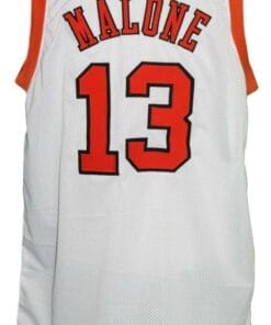 Moses Malone #13 Spirits Of St Louis Aba Basketball Jersey White