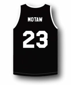 Motaw #23 Above The Rim Tournament Shoot Out Basketball Jersey Black