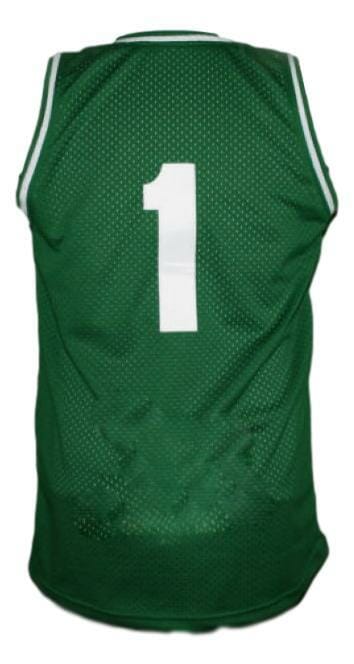 No Limit #1 Basketball Jersey Sewn Green