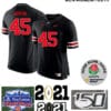 Ohio State Buckeyes #45 Archie Griffin Football Black Jersey