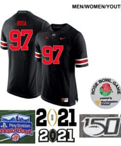 Ohio State Buckeyes #97 Joey Bosa Jersey Limited Football Black