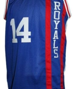 Oscar Robertson #14 Cincinnati Royals Basketball Jersey Blue