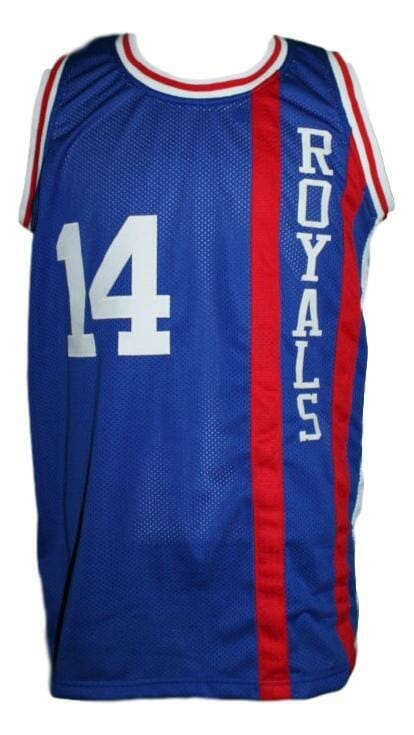 Oscar Robertson #14 Cincinnati Royals Basketball Jersey Blue