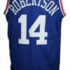 Oscar Robertson #14 Cincinnati Royals Basketball Jersey Blue
