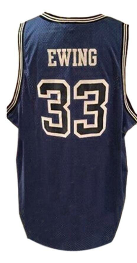 Patrick Ewing #33 College Basketball Jersey Blue