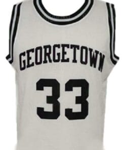 Patrick Ewing #33 College Basketball Jersey White