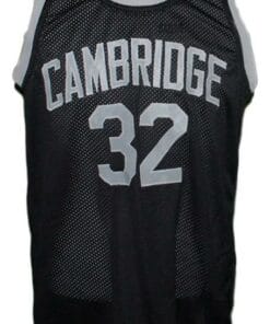 Patrick Ewing Cambridge High School Basketball Jersey Black