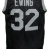 Patrick Ewing Cambridge High School Basketball Jersey Black