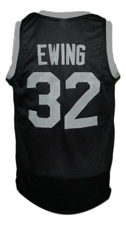 Patrick Ewing Cambridge High School Basketball Jersey Black