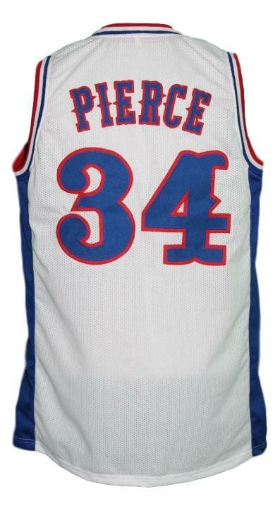 Paul Pierce #34 Custom College Basketball Jersey White