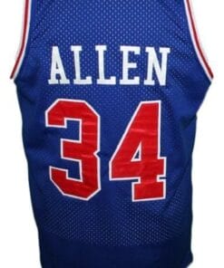 Ray Allen #34 Hillcrest High School Basketball Jersey Blue
