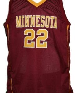 Reggie Lynch #22 College Basketball Jersey Sewn Maroon