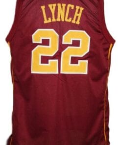 Reggie Lynch #22 College Basketball Jersey Sewn Maroon