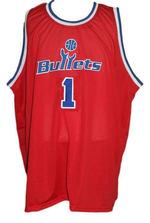 Rod Strickland #1 Washington Retro Basketball Jersey Red