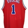 Rod Strickland #1 Washington Retro Basketball Jersey Red