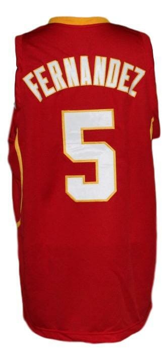 Rudy Fernandez Team Spain Espana Basketball Jersey New Sewn Red