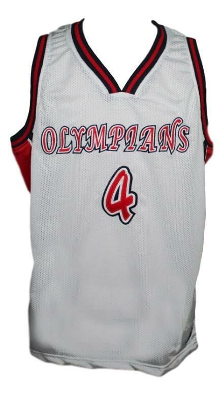 Russell Westbrook #4 Olympians HS Basketball Jersey Sewn White