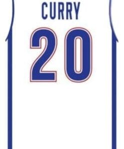 Stephen Curry #20 Knights High School New Basketball Jersey White
