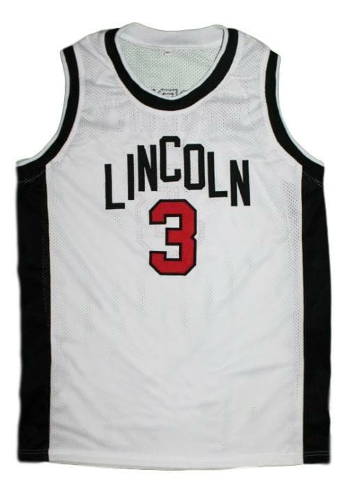 Stephon Marbury Lincoln High School Basketball Jersey Sewn White