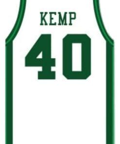 Shawn Kemp Concord High School Basketball Jersey Sewn White