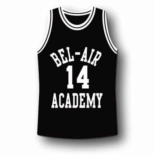 Smith #14 Bel-Air Academy Basketball Jersey Black