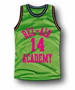 Smith #14 Bel-Air Academy Basketball Jersey Green