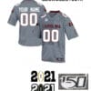 South Carolina Football Jersey Custom Name and Number Football Grey