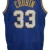 Steve Chubin #33 Indiana Aba Basketball Jersey Sewn Blue