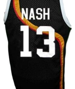 Steve Nash #13 Roswell Rayguns Basketball Jersey Sewn Black