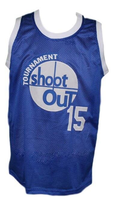 Thomas Shep Shepard Tournament Shoot Out Basketball Jersey New Blue