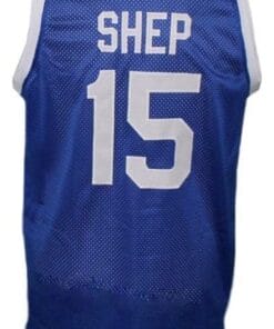 Thomas Shep Shepard Tournament Shoot Out Basketball Jersey New Blue