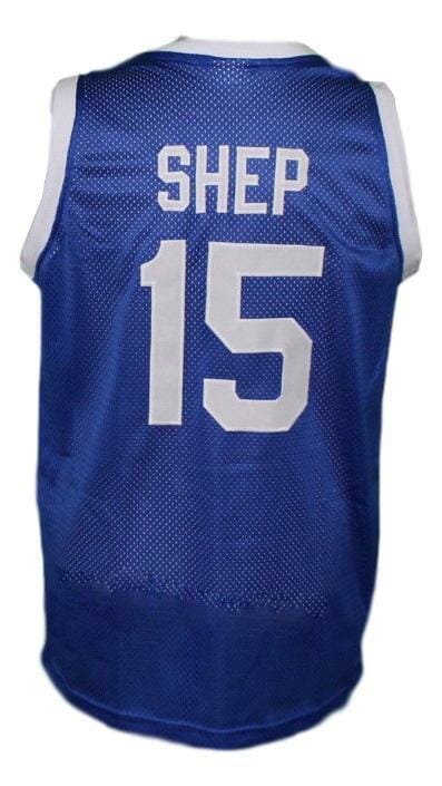 Thomas Shep Shepard Tournament Shoot Out Basketball Jersey New Blue