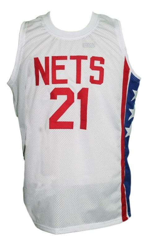 Tim Bassett New York Nets Aba Retro Basketball Jersey White