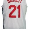 Tim Bassett New York Nets Aba Retro Basketball Jersey White