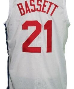 Tim Bassett New York Nets Aba Retro Basketball Jersey White
