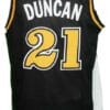 Tim Duncan #21 College Basketball Jersey Sewn Black