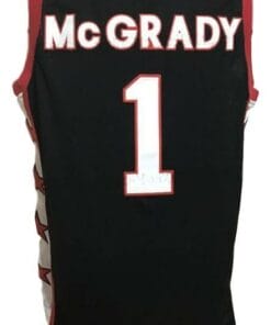 Tracy McGrady #1 Mount Zion Basketball Jersey Sewn Black