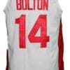 Troy Bolton 14 Wildcats High School Musical Zac Efron Basketball Jersey White