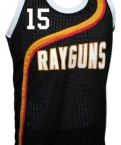 Vince Carter #15 Roswell Rayguns Basketball Jersey Sewn Black