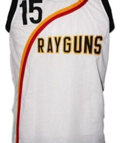 Vince Carter #15 Roswell Rayguns Basketball Jersey New Sewn White
