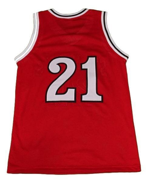 Walter Berry St John's Basketball Jersey Sewn Red
