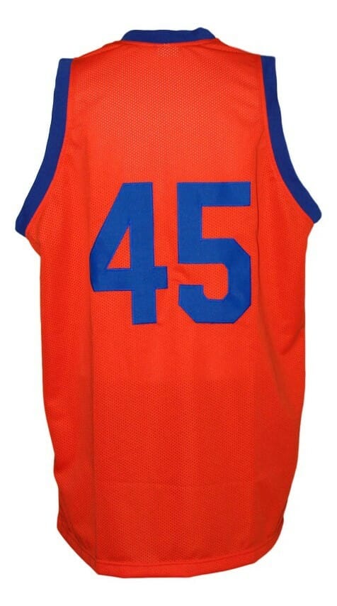 White Shadow TV Warren Coolidge Carver High Basketball Jersey Orange