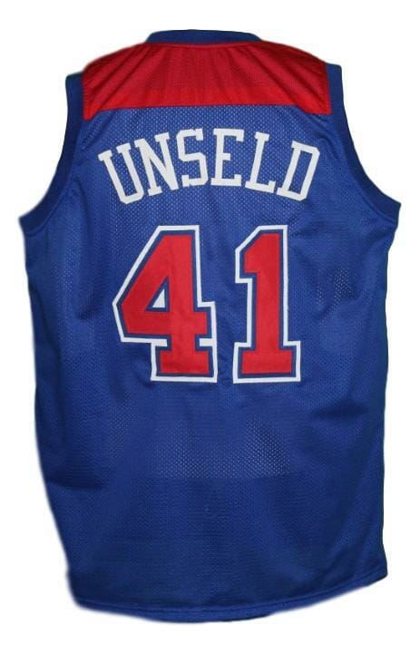 Wes Unseld #41 Baltimore Washington Retro Basketball Jersey New Blue