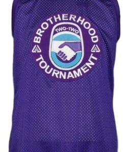 White Can't Jump Brotherhood Tournament Basketball Jersey Purple